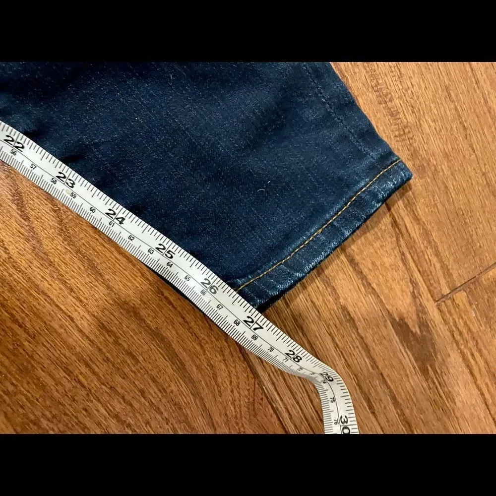 J.crew matchstick 8” rise skinny jeans size 26